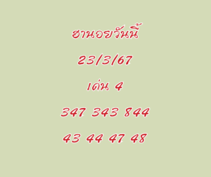 ฮานอยวันนี้ 23-3-67